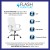 Flash Furniture GO-2286H-WH-GG High Back White LeatherSoft Executive Swivel Office Chair with Chrome Frame and Arms addl-3