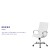 Flash Furniture GO-2286H-WH-GG High Back White LeatherSoft Executive Swivel Office Chair with Chrome Frame and Arms addl-4