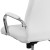 Flash Furniture GO-2286H-WH-GG High Back White LeatherSoft Executive Swivel Office Chair with Chrome Frame and Arms addl-8