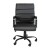 Flash Furniture GO-2286M-BK-BK-GG Mid-Back Black LeatherSoft Executive Swivel Office Chair with Black Frame and Arms addl-10