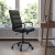 Flash Furniture GO-2286M-BK-BK-GG Mid-Back Black LeatherSoft Executive Swivel Office Chair with Black Frame and Arms addl-1