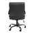 Flash Furniture GO-2286M-BK-BK-GG Mid-Back Black LeatherSoft Executive Swivel Office Chair with Black Frame and Arms addl-7