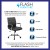 Flash Furniture GO-2286M-BK-GG Mid-Back Black LeatherSoft Executive Swivel Office Chair with Chrome Frame and Arms addl-3