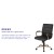 Flash Furniture GO-2286M-BK-GLD-GG Mid-Back Black LeatherSoft Executive Swivel Office Chair with Gold Frame and Arms addl-4