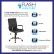 Flash Furniture GO-2286M-BK-RSGLD-GG Mid-Back Black LeatherSoft Executive Swivel Office Chair with Rose Gold Frame and Arms addl-3