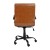 Flash Furniture GO-2286M-BR-BK-GG Mid-Back Brown LeatherSoft Executive Swivel Office Chair with Black Frame and Arms addl-7