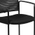 Flash Furniture GO-516-2-GG Comfort Black Mesh Stackable Steel Side Chair with Arms addl-10
