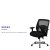 Flash Furniture GO-99-3-GG Intensive Use 500 lb. Black Mesh Executive Ergonomic Office Chair with Ratchet Back addl-4