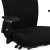 Flash Furniture GO-WY-85-6-GG Intensive Use 300 lb. Black Fabric Multifunction Ergonomic Office Chair with Seat Slider addl-7