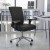 Flash Furniture GO-WY-85-7-GG Intensive Use 300 lb. Black LeatherSoft Multifunction Ergonomic Office Chair with Seat Slider addl-4