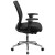 Flash Furniture GO-WY-85-7-GG Intensive Use 300 lb. Black LeatherSoft Multifunction Ergonomic Office Chair with Seat Slider addl-8
