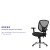 Flash Furniture GO-WY-89-GG Black Mid-Back Mesh Multifunction Swivel Ergonomic Task Office Chair with Adjustable Arms addl-4