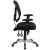 Flash Furniture GO-WY-89-GG Black Mid-Back Mesh Multifunction Swivel Ergonomic Task Office Chair with Adjustable Arms addl-9