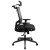 Flash Furniture H-2809-1KY-GY-GG Gray/Black Ergonomic Mesh Office Chair with Adjustable Arms addl-7