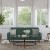 Flash Furniture HC-1044-GN-GG Emerald Velvet Split Back Sofa Futon Sleeper Couch with Wooden Legs addl-1