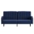 Flash Furniture HC-1060-NV-GG Navy Tufted Split Back Sofa Futon Sleeper Couch with Wooden Legs addl-10
