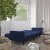 Flash Furniture HC-1060-NV-GG Navy Tufted Split Back Sofa Futon Sleeper Couch with Wooden Legs addl-6