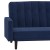 Flash Furniture HC-1060-NV-GG Navy Tufted Split Back Sofa Futon Sleeper Couch with Wooden Legs addl-8
