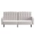 Flash Furniture HC-1060-STONE-GG Stone Faux Linen Tufted Split Back Sofa Futon Sleeper Couch with Wooden Legs addl-10