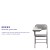 Flash Furniture HF-309AST-RT-GG Steel Folding Chair with Right Handed Tablet Arm addl-3