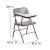 Flash Furniture HF-309AST-RT-GG Steel Folding Chair with Right Handed Tablet Arm addl-5