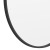 Flash Furniture HFKHD-0GD-CRE8-812315-GG 30" Round Black Metal Framed Wall Mirror addl-8