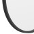 Flash Furniture HFKHD-0GD-CRE8-981315-GG 20" Round Black Metal Framed Wall Mirror addl-8