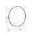 Flash Furniture HFKHD-6GD-CRE8-091315-GG 36" Round Black Metal Framed Wall Mirror addl-4