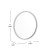 Flash Furniture HFKHD-6GD-CRE8-891315-GG 16" Round Silver Metal Framed Wall Mirror addl-4