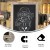 Flash Furniture HFKHD-GDI-CRE8-822315-GG 12" x 17" Weathered Tabletop or Wall Mount Magnetic Chalkboard addl-3