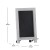 Flash Furniture HFKHD-GDIS-CRE8-022315-GG 9.5" x 14" Whitewashed Tabletop or Wall Mount Magnetic Chalkboard Sign addl-4