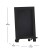 Flash Furniture HFKHD-GDIS-CRE8-222315-GG 9.5" x 14" Black Tabletop or Wall Mount Magnetic Chalkboard Sign addl-4