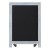 Flash Furniture HFKHD-GDIS-CRE8-422315-GG 12" x 17" Rustic Blue Tabletop or Wall Mount Magnetic Chalkboard Sign addl-10