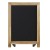 Flash Furniture HFKHD-GDIS-CRE8-622315-GG 12" x 17" Torched Wood Tabletop or Wall Mount Magnetic Chalkboard Sign addl-10