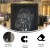 Flash Furniture HFKHD-GDIS-CRE8-722315-GG 12" x 17" Black Tabletop or Wall Mount Magnetic Chalkboard Sign addl-3