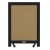 Flash Furniture HFKHD-GDIS-CRE8-722315-GG 12" x 17" Black Tabletop or Wall Mount Magnetic Chalkboard Sign addl-7