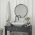 Flash Furniture HFMHD-75G-CRE8-412315-GG 27.5" Round Black Metal Framed Wall Mirror addl-5