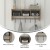 Flash Furniture HFMHD-GDI-CRE8-902315-GG 24" Wall Mounted Coat Rack with Upper Shelf, Wire Baskets, and Hooks, Rustic Brown addl-3