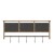 Flash Furniture HFMHD-GDI-CRE8-902315-GG 24" Wall Mounted Coat Rack with Upper Shelf, Wire Baskets, and Hooks, Rustic Brown addl-7