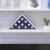 Flash Furniture HFMHD-GDIS-CRE8-354315-GG White Wood Memorial Flag Display Case for 9.5" x 5" American Veteran Flag addl-1