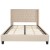Flash Furniture HG-35-GG Queen Size Tufted Upholstered Platform Bed, Beige Fabric addl-4