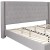 Flash Furniture HG-44-GG King Size Tufted Upholstered Platform Bed, Light Gray Fabric addl-5