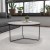 Flash Furniture HG-CT315-800X400-GG 31.5" Round Living Room Coffee Table in Faux Concrete Finish addl-1