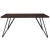 Flash Furniture HG-DT012-64054-GG 31.5" x 63" Dark Ash Rectangular Dining Table addl-4