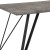 Flash Furniture HG-DT012-78054-GG 31.5" x 63" Faux Concrete Rectangular Dining Table addl-5