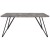 Flash Furniture HG-DT012-78054-GG 31.5" x 63" Faux Concrete Rectangular Dining Table addl-6