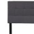 Flash Furniture HG-HB1704-F-DG-GG Tufted Upholstered Full Size Headboard, Dark Gray Fabric addl-10