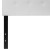 Flash Furniture HG-HB1705-T-W-GG Lennox Tufted Upholstered Twin Size Headboard, White Vinyl addl-9
