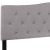 Flash Furniture HG-HB1708-K-LG-GG Light Gray Tufted Upholstered King Size Headboard, Fabric addl-9