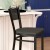 Flash Furniture XU-DG-60116-GRD-BAR-BLKV-GG Grid Back Black Metal Restaurant Barstool with Black Vinyl Seat addl-5